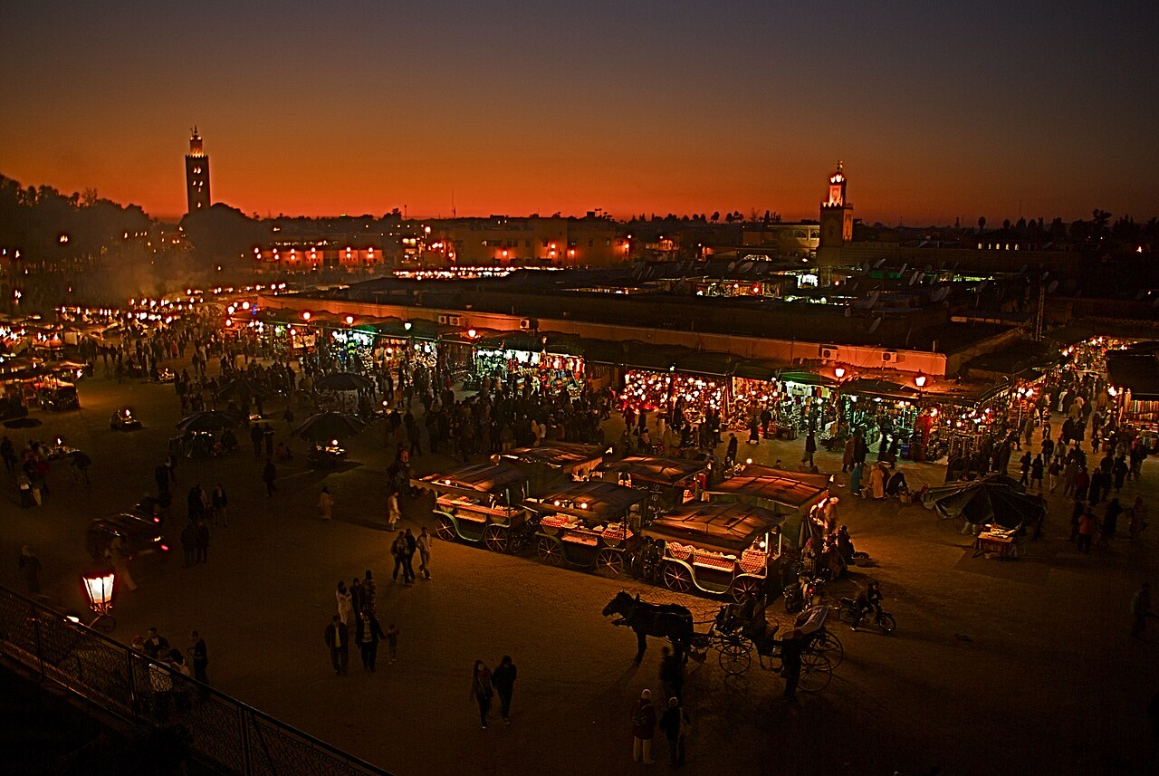 Marrakech — Place Jemaa el-Fna